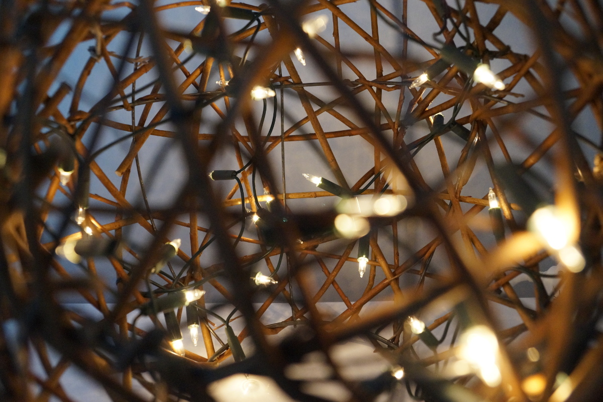 Lampe Raum der Stille
